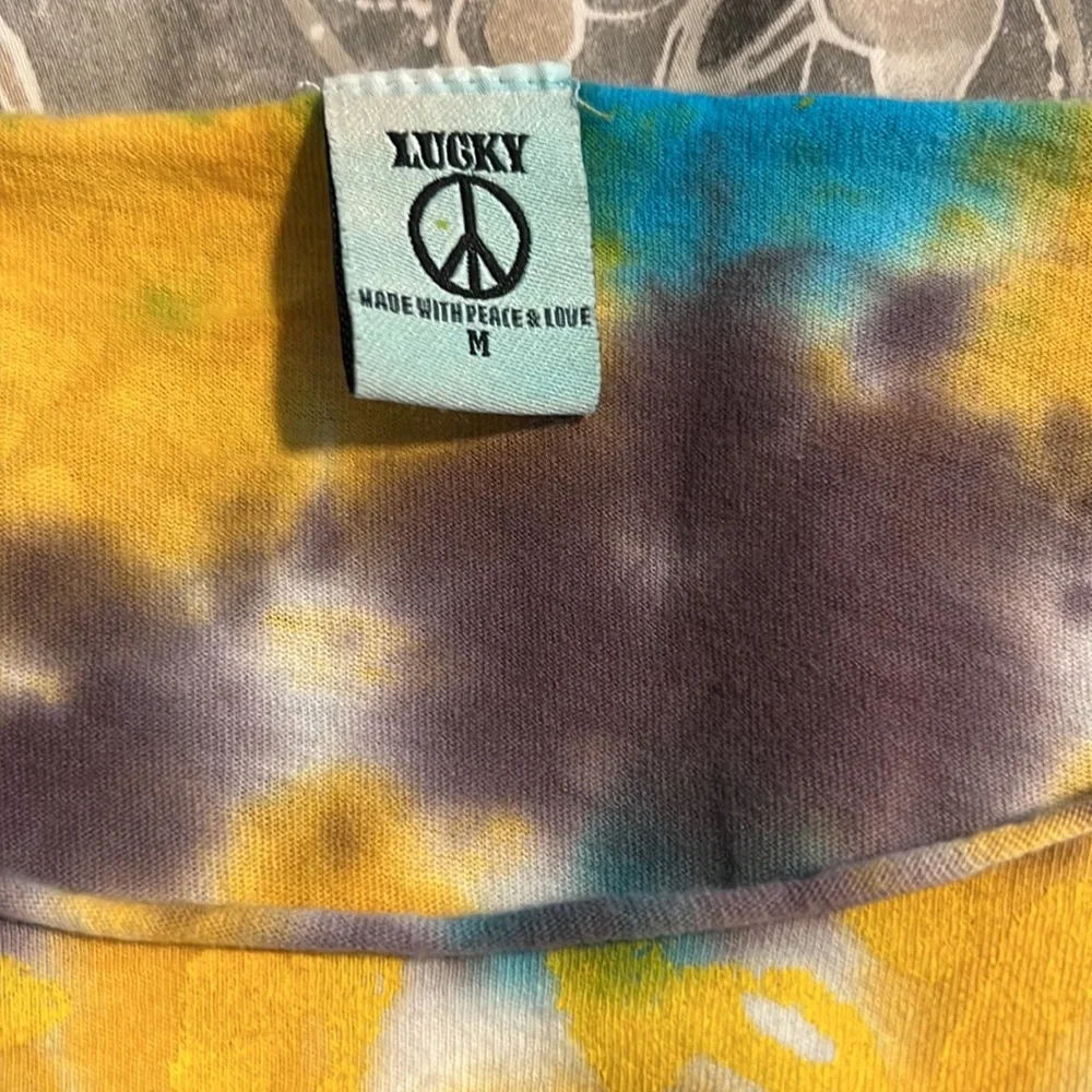 Lucky brand long sleeve tie dye shirt - Picture 3 of 5